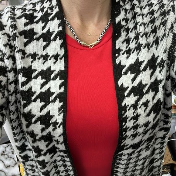 Authentic David Yurman 14K Gold 925 Sterling Silver Wheat 17" Necklace Chain - Picture 6 of 6